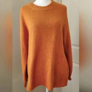 Oversized Waffle Sweater